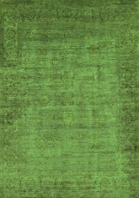 Oriental Green Industrial Rug, urb1557grn