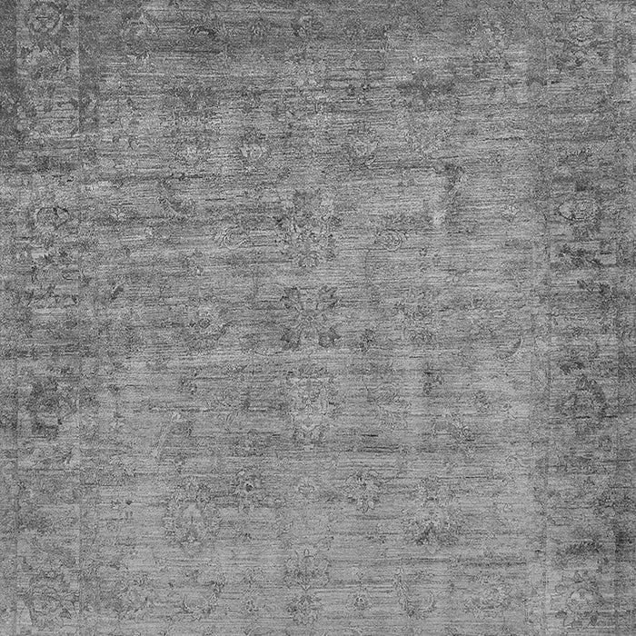 Machine Washable Oriental Gray Industrial Rug, wshurb1557gry