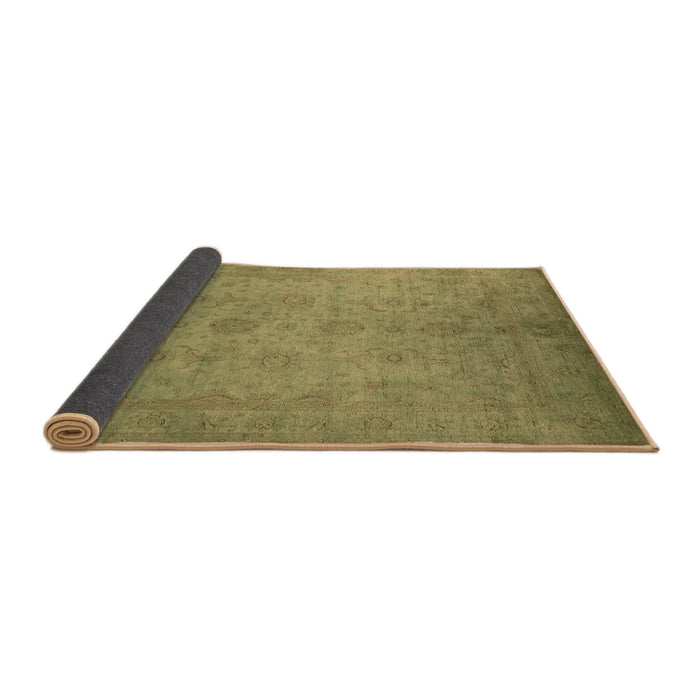 Sideview of Oriental Brown Industrial Rug, urb1558brn