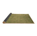 Sideview of Oriental Brown Industrial Rug, urb1558brn