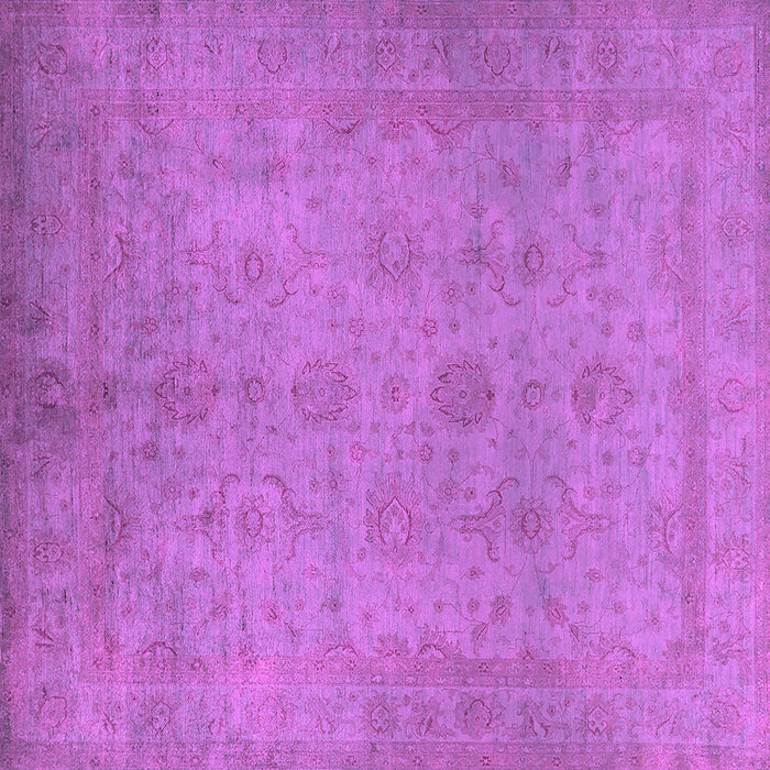 Square Oriental Pink Industrial Rug, urb1558pnk
