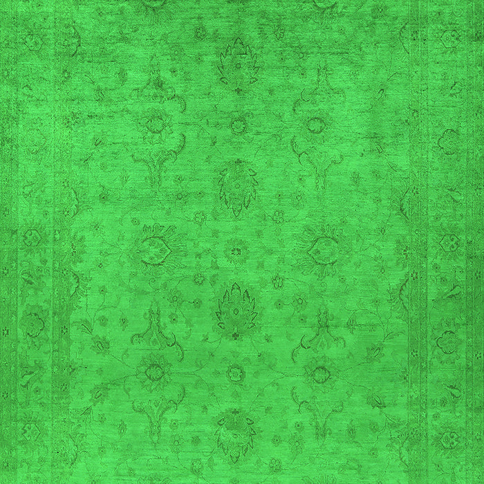 Oriental Green Industrial Rug, urb1558grn