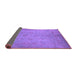 Sideview of Oriental Purple Industrial Rug, urb1558pur