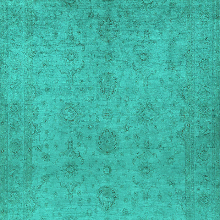 Oriental Turquoise Industrial Rug, urb1558turq