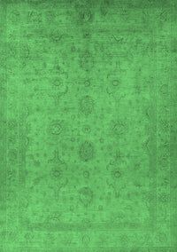 Oriental Emerald Green Industrial Rug, urb1558emgrn