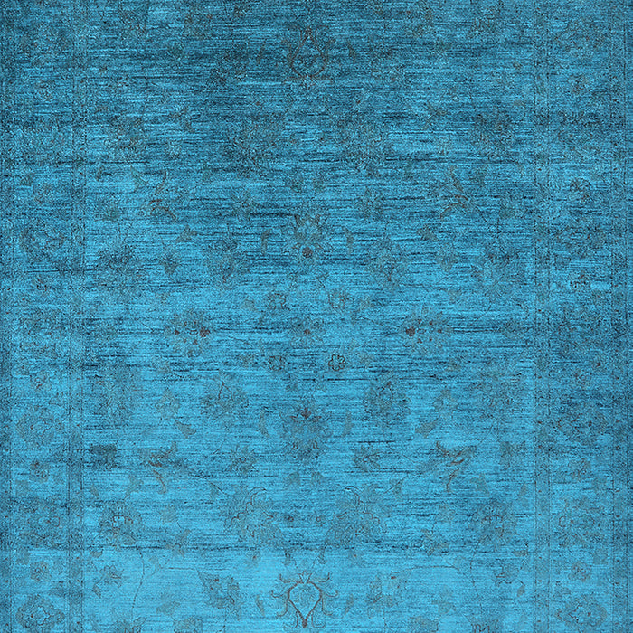 Oriental Light Blue Industrial Rug, urb1559lblu