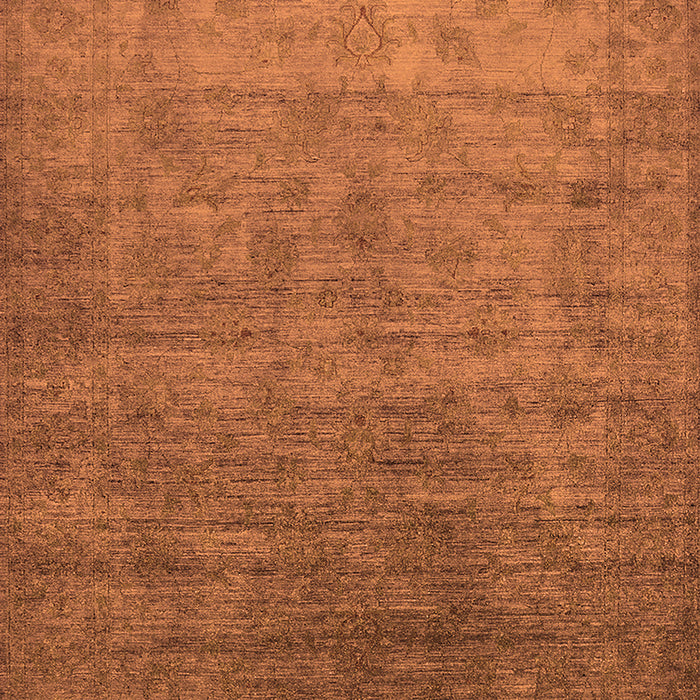 Oriental Orange Industrial Rug, urb1559org