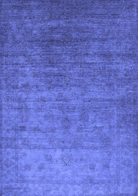 Oriental Blue Industrial Rug, urb1559blu