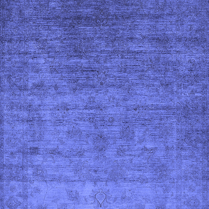 Oriental Blue Industrial Rug, urb1559blu