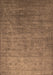 Oriental Brown Industrial Rug, urb1559brn