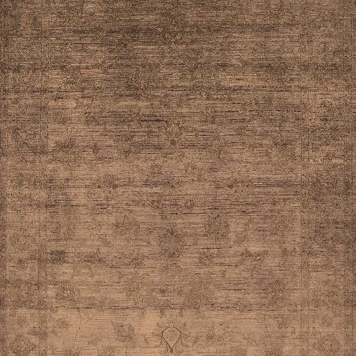 Oriental Brown Industrial Rug, urb1559brn