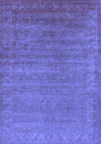 Oriental Blue Industrial Rug, urb1560blu