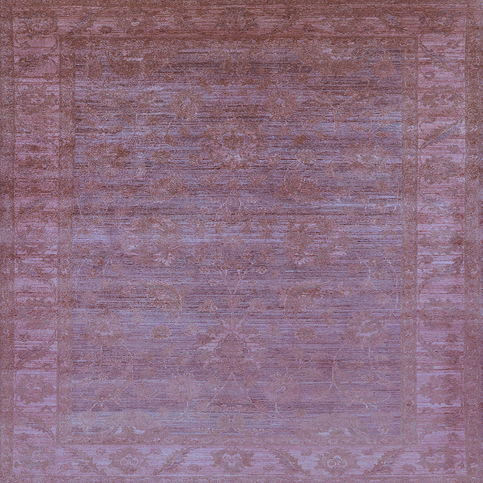 Square Oriental Light Blue Industrial Rug, urb1560lblu