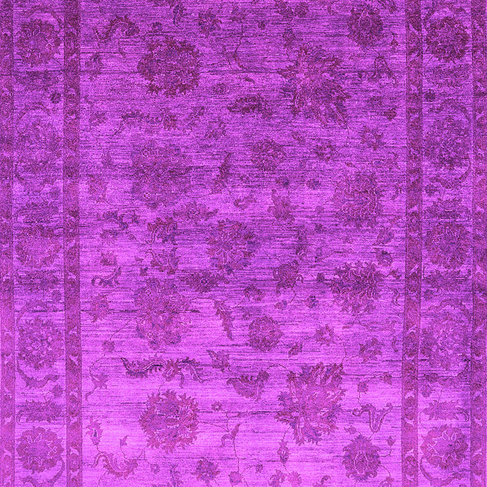 Machine Washable Oriental Pink Industrial Rug, wshurb1561pnk