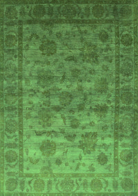 Oriental Green Industrial Rug, urb1561grn