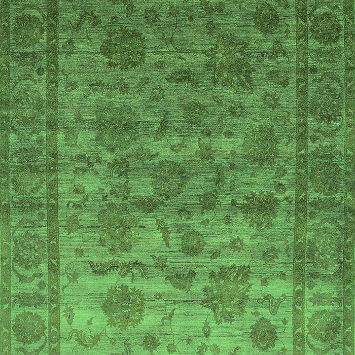 Oriental Green Industrial Rug, urb1561grn