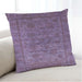 Lifestyle Image of Mid-Century Modern Urban Square Lilac Purple Throw Pillow, 18 inch by 18 inch, pwurb1561