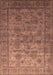 Oriental Brown Industrial Rug, urb1561brn