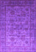 Oriental Purple Industrial Rug, urb1561pur