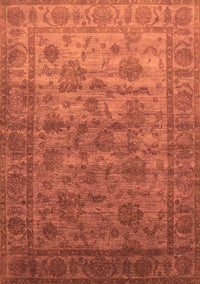 Oriental Orange Industrial Rug, urb1561org