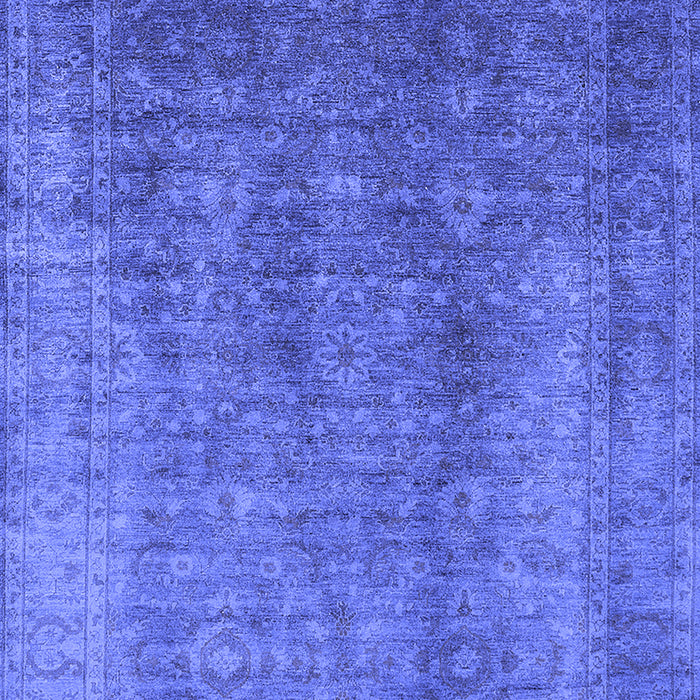 Oriental Blue Industrial Rug, urb1562blu
