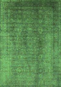 Oriental Green Industrial Rug, urb1562grn