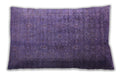 Mid-Century Modern Urban Bright Grape Purple Lumbar Throw Pillow, 13 inch by 19 inch, lburb1562