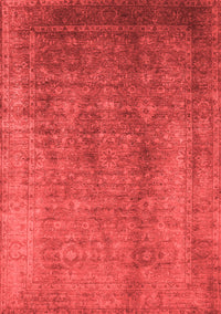 Oriental Red Industrial Rug, urb1562red