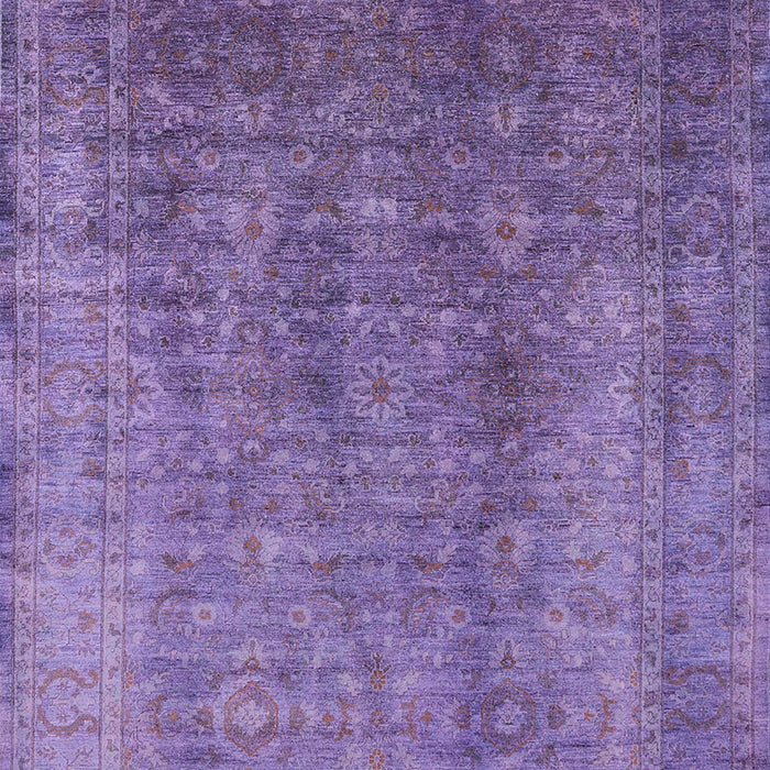 Mid-Century Modern Bright Purple Oriental Rug, urb1562