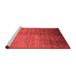 Industrial Red Washable Rugs
