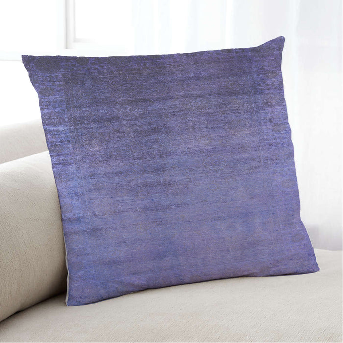 Lifestyle Image of Mid-Century Modern Urban Square Purple Throw Pillow, 18 inch by 18 inch, pwurb1563
