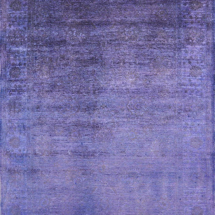 Mid-Century Modern Purple Oriental Rug, urb1563