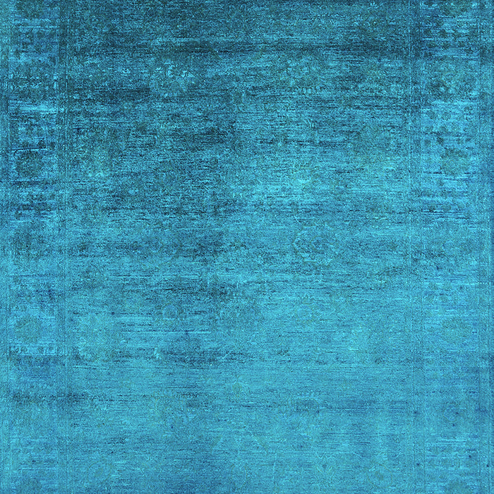 Oriental Turquoise Industrial Rug, urb1563turq