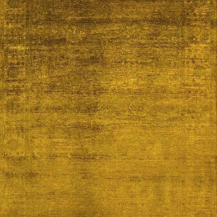 Oriental Yellow Industrial Rug, urb1563yw