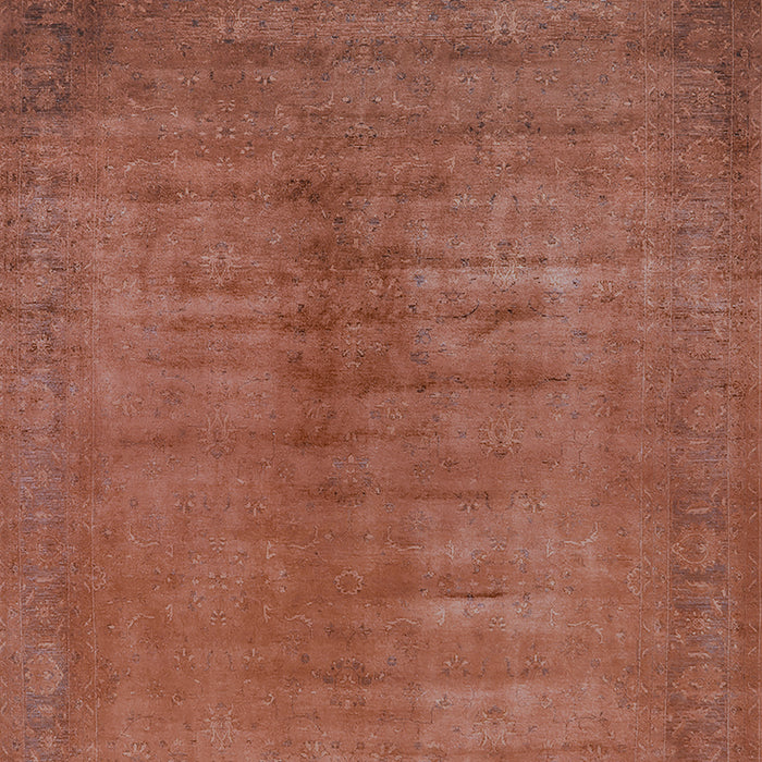 Machine Washable Oriental Light Blue Industrial Rug, wshurb1564lblu