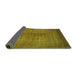 Sideview of Oriental Green Industrial Rug, urb1564grn