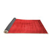 Sideview of Oriental Orange Industrial Rug, urb1564org