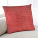 Lifestyle Image of Mid-Century Modern Urban Square Red Throw Pillow, 18 inch by 18 inch, pwurb1564