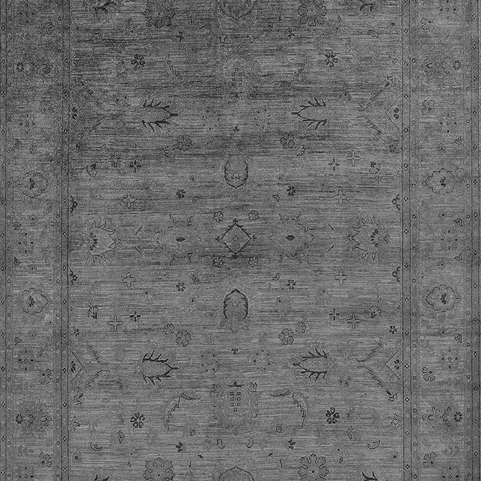 Machine Washable Oriental Gray Industrial Rug, wshurb1565gry