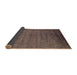 Sideview of Oriental Brown Industrial Rug, urb1565brn