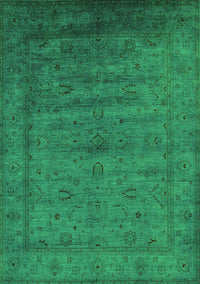 Oriental Green Industrial Rug, urb1565grn