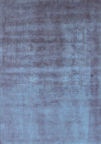 Oriental Light Blue Industrial Rug, urb1566lblu