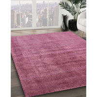 Mid-Century Modern Pink Oriental Rug, urb1566