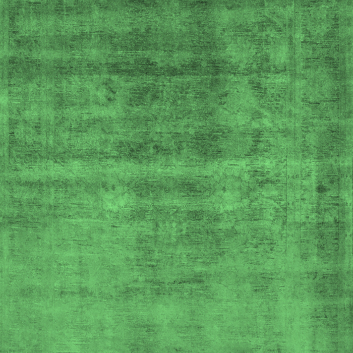 Oriental Emerald Green Industrial Rug, urb1566emgrn