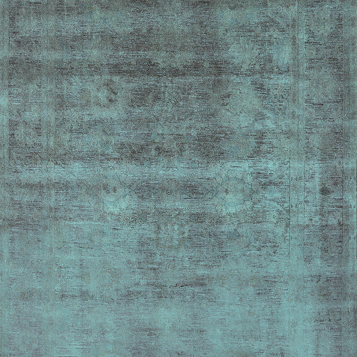 Oriental Turquoise Industrial Rug, urb1566turq