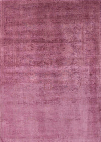 Machine Washable Industrial Modern Pink Rug, wshurb1566