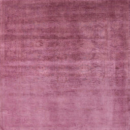 Square Machine Washable Industrial Modern Pink Rug, wshurb1566