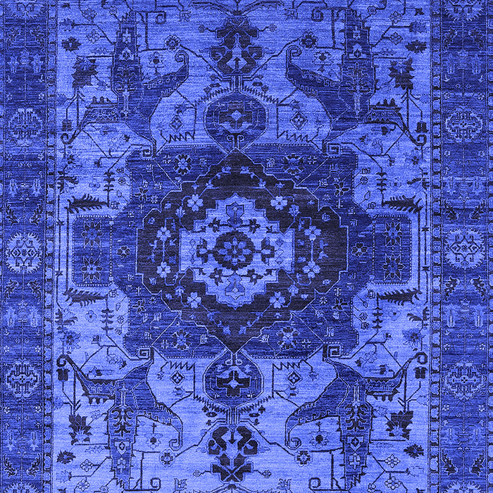 Oriental Blue Industrial Rug, urb1567blu