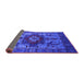 Sideview of Oriental Purple Industrial Rug, urb1567pur