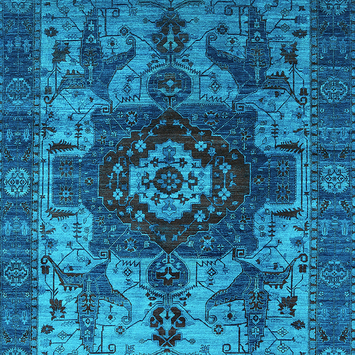Oriental Turquoise Industrial Rug, urb1567turq